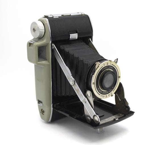 Vintage Kodak Tourist Camera Mid-century Analog Film Photography
