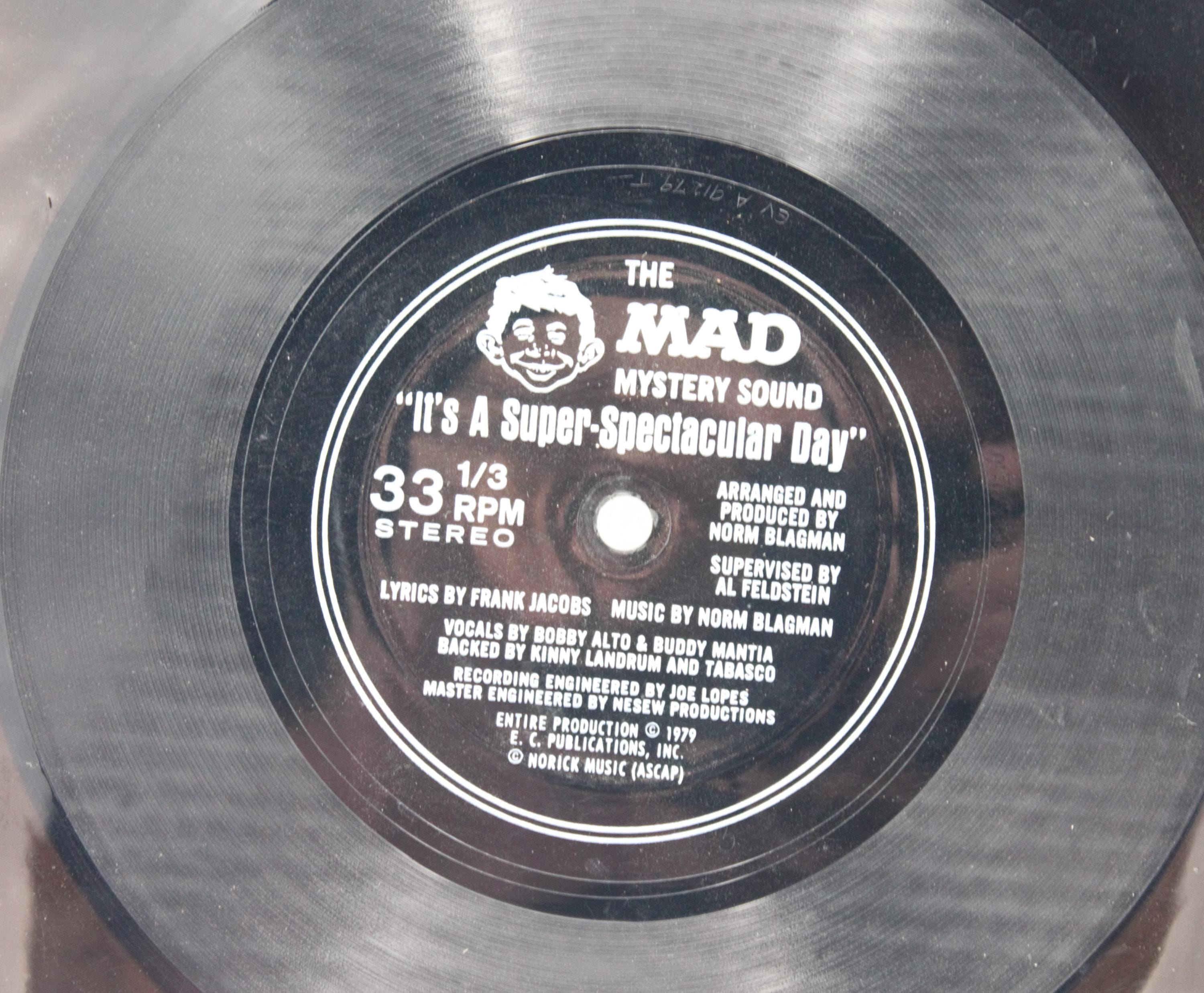 Vintage 70's MAD Magazine Record Mystery Sound 