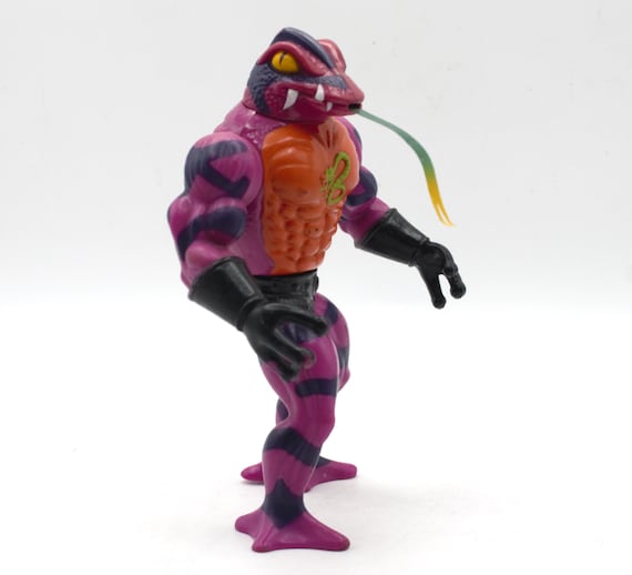 Vintage 1980s He-man Masters of the Universe Tung Lasher Action