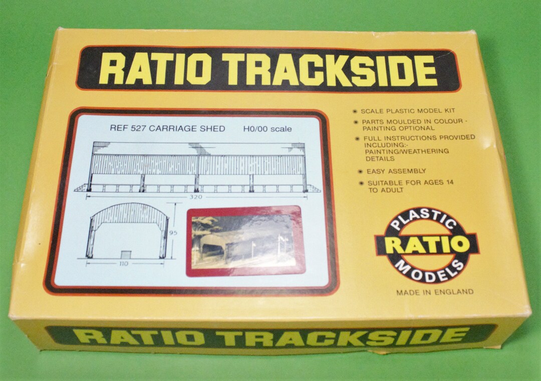 Vintage Train Set Building HO Scale Miniature Ratio Trackside Etsy