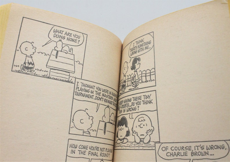 Vintage 1970s Snoopy Charlie Brown Comic Book Collection Set Etsy