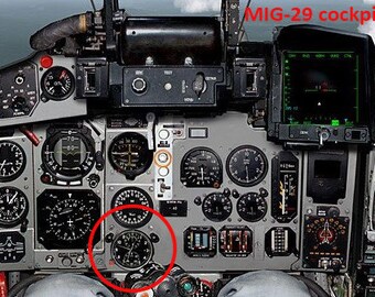 ★Vintage MIG-29 clock ソ連USSR ミグ戦闘機クロック il_340x270.5058327214_6kxd.jpg