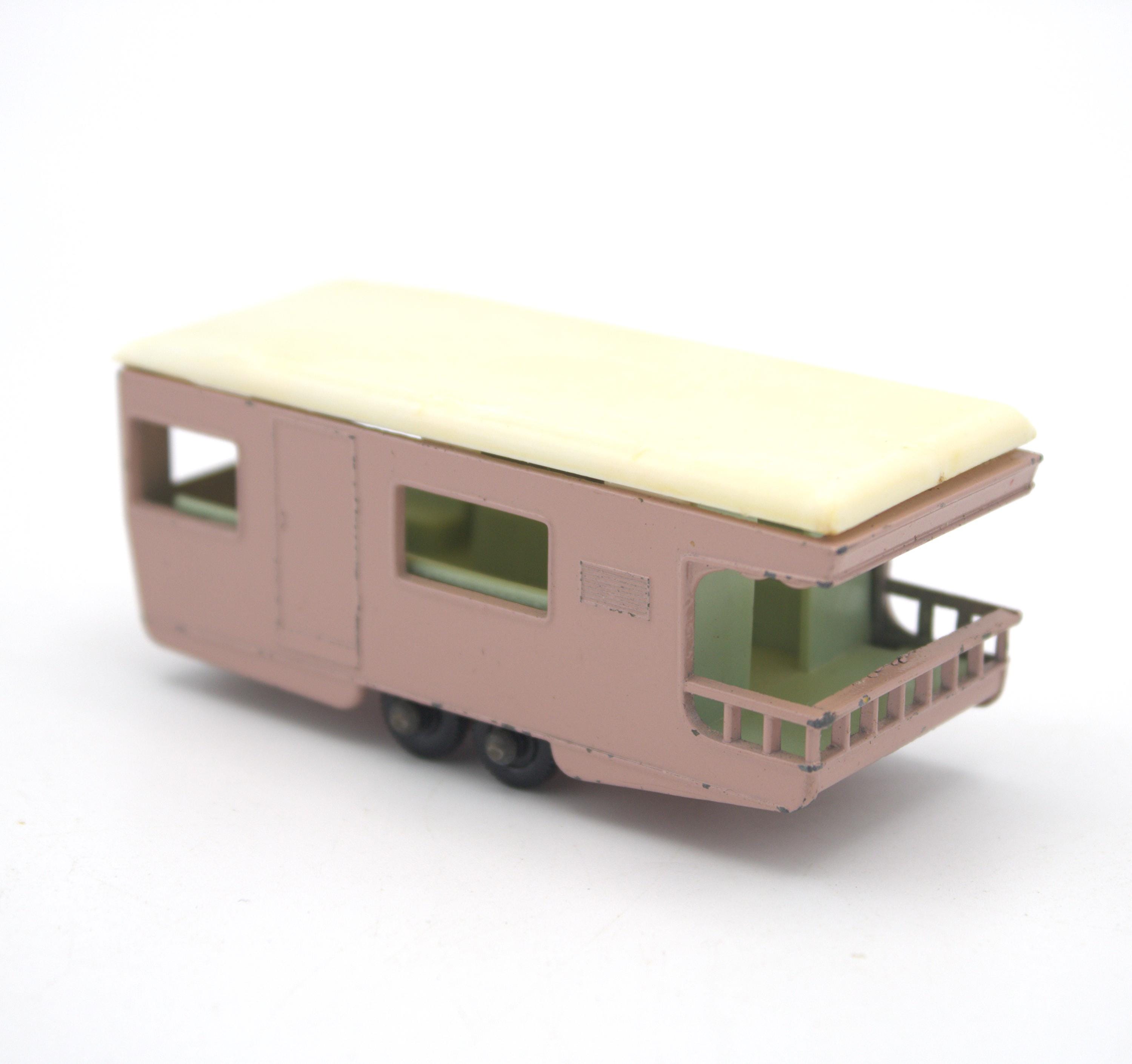 Vintage 1960s Matchbox Trailer Caravan Series No. 25 Die Cast