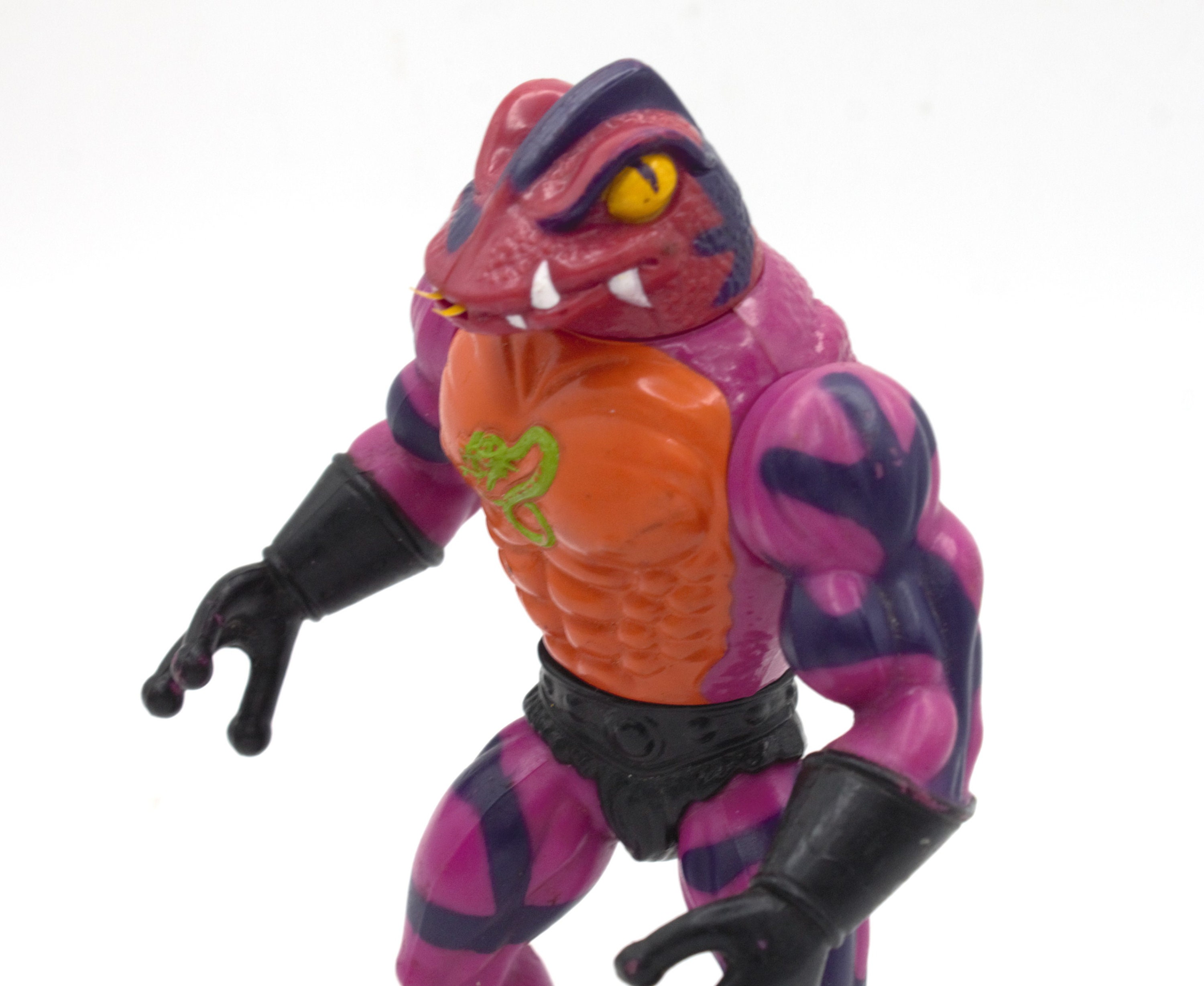 Vintage 1980s He-man Masters of the Universe Tung Lasher Action