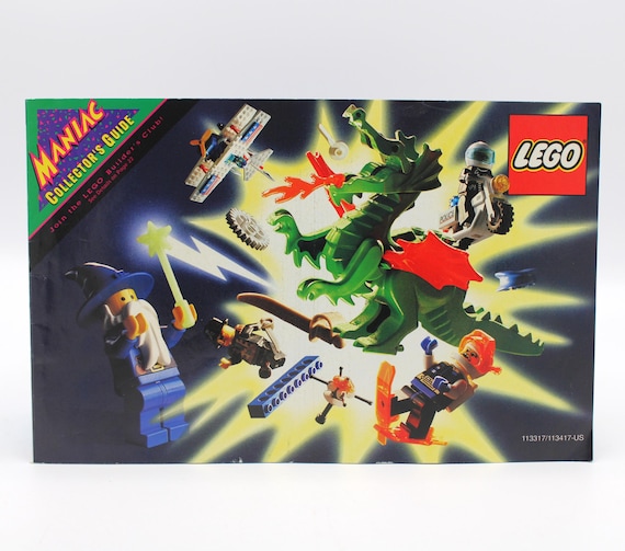 Vintage 1994 Lego Catalog Maniac Collector's Guide New Product