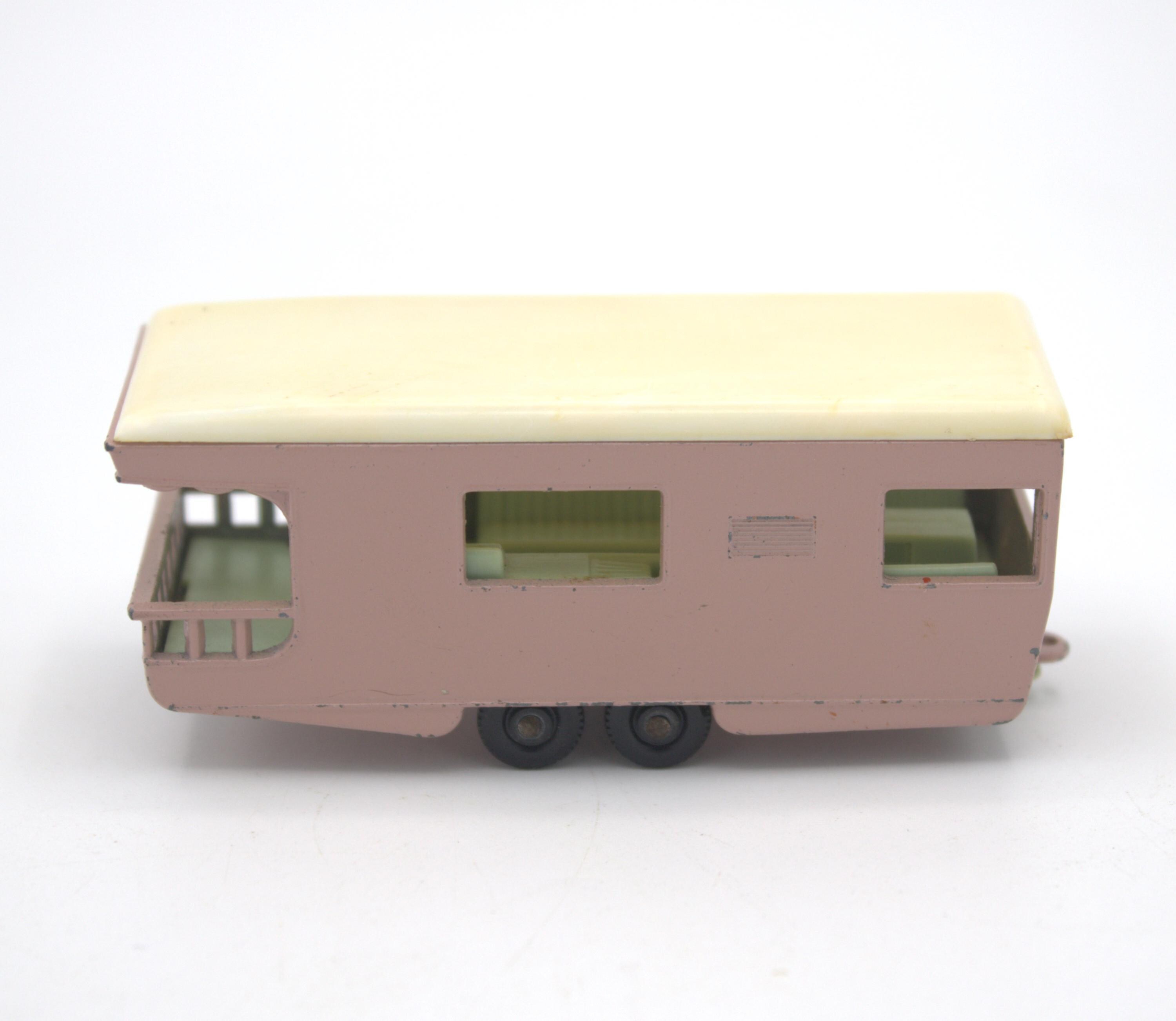 Vintage 1960s Matchbox Trailer Caravan Series No. 25 Die Cast
