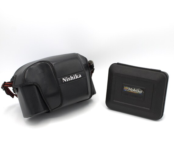 Vintage Nishika 3-D four Lens camera 30mm Quadra Lens System N8000