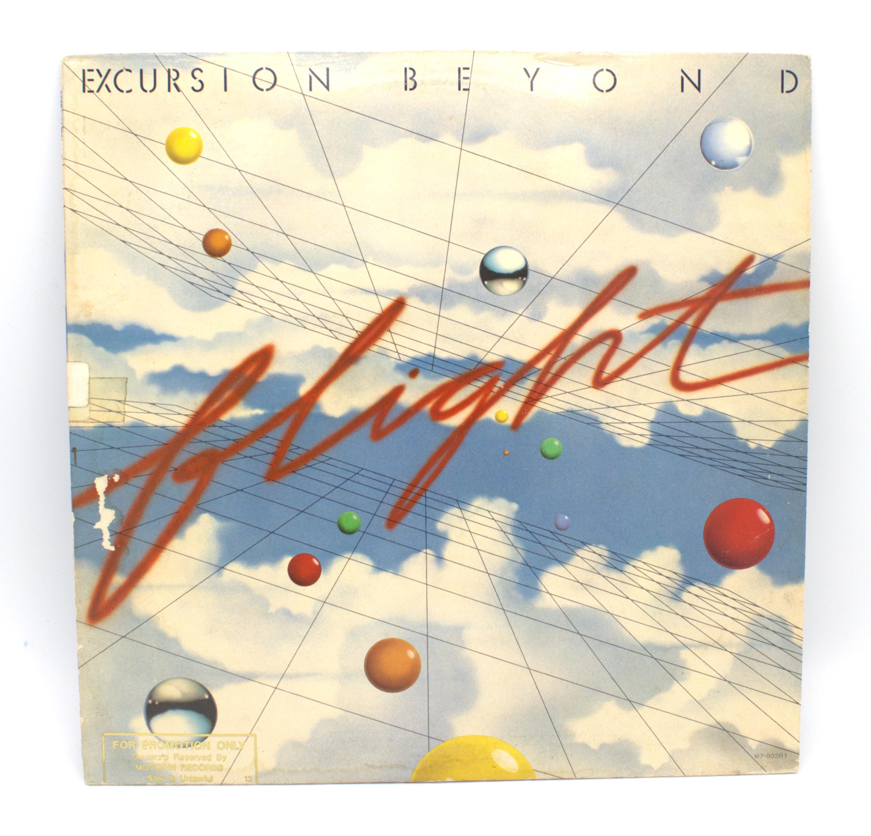 Vintage 80s Vinyl Flight 1980 Release Album Excursion Beyond 70s