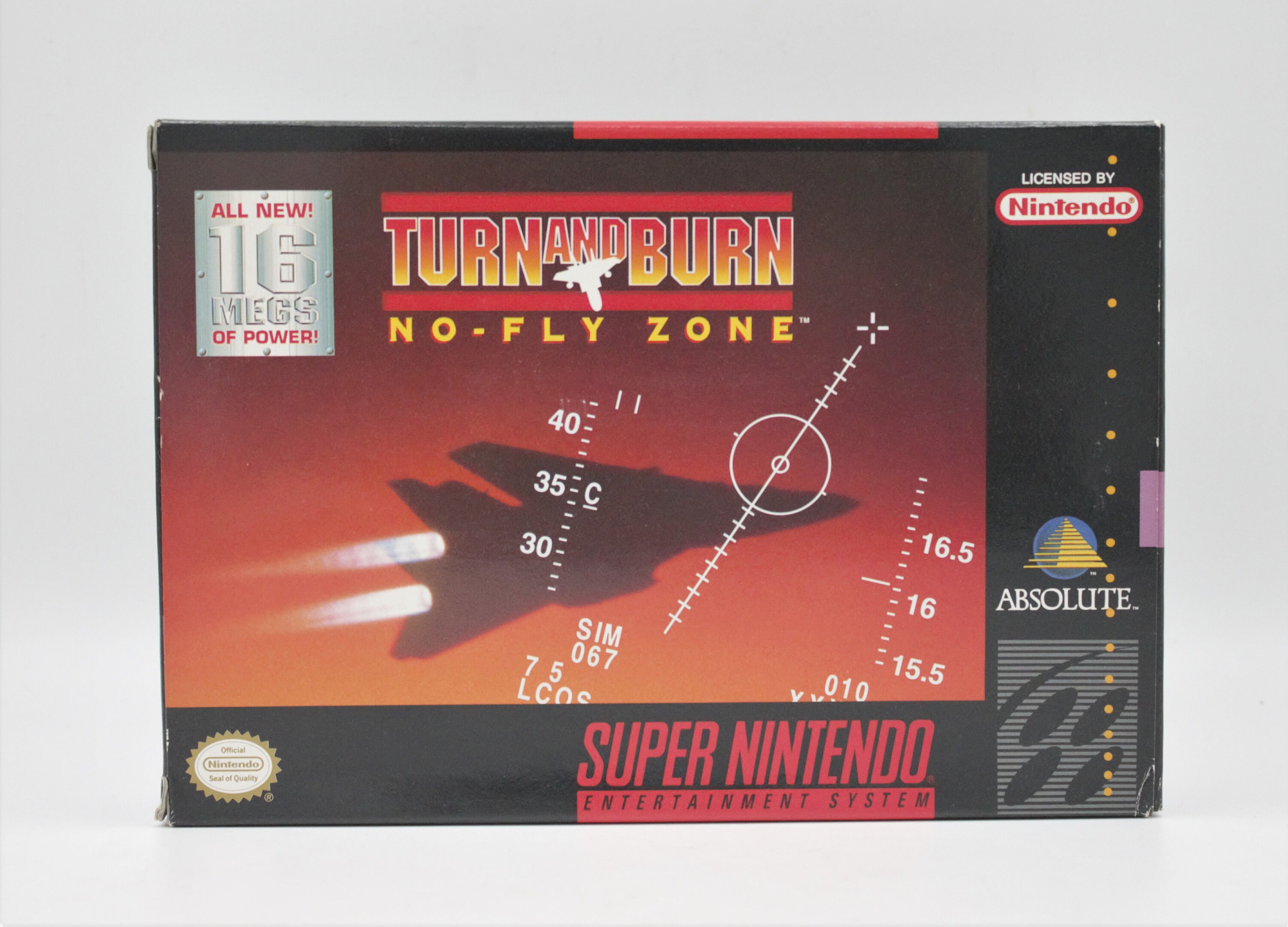 Super Nintendo - Turn And Burn No-Fly Zone (1993) 