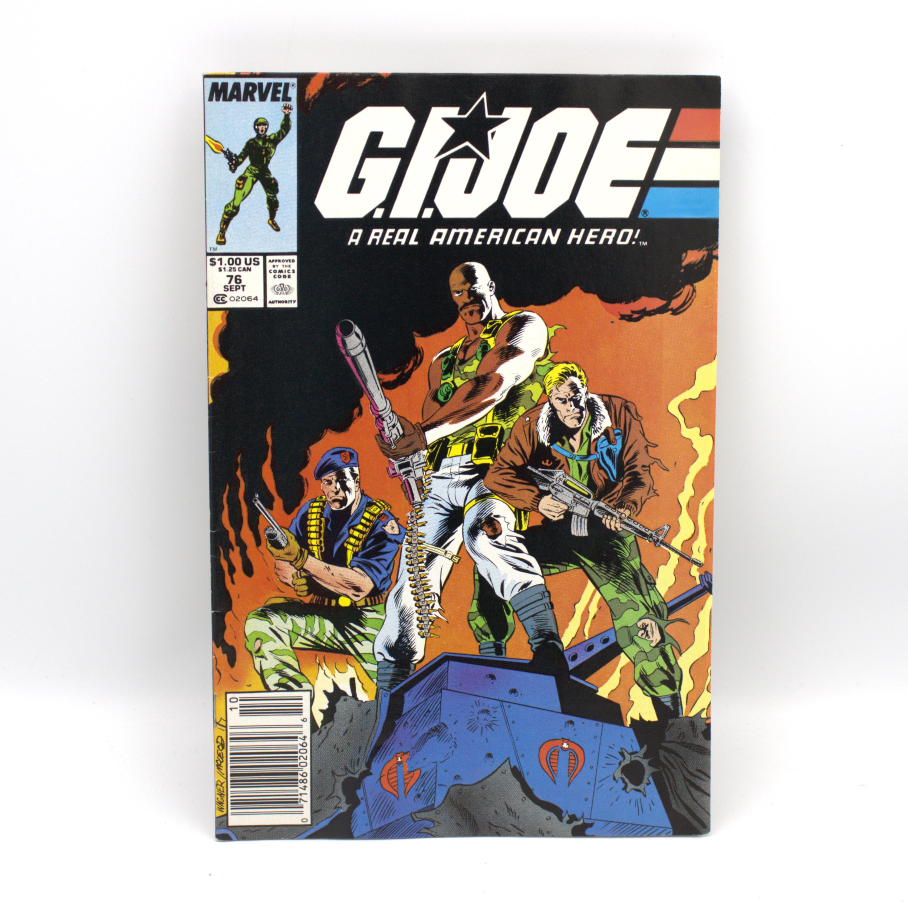 Vintage 1988 GI Joe Comic Book Issue 76 
