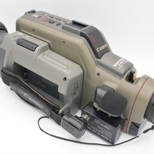 Vintage 1989 Cannon Video Camera Canovision 8 E80 Video Recorder