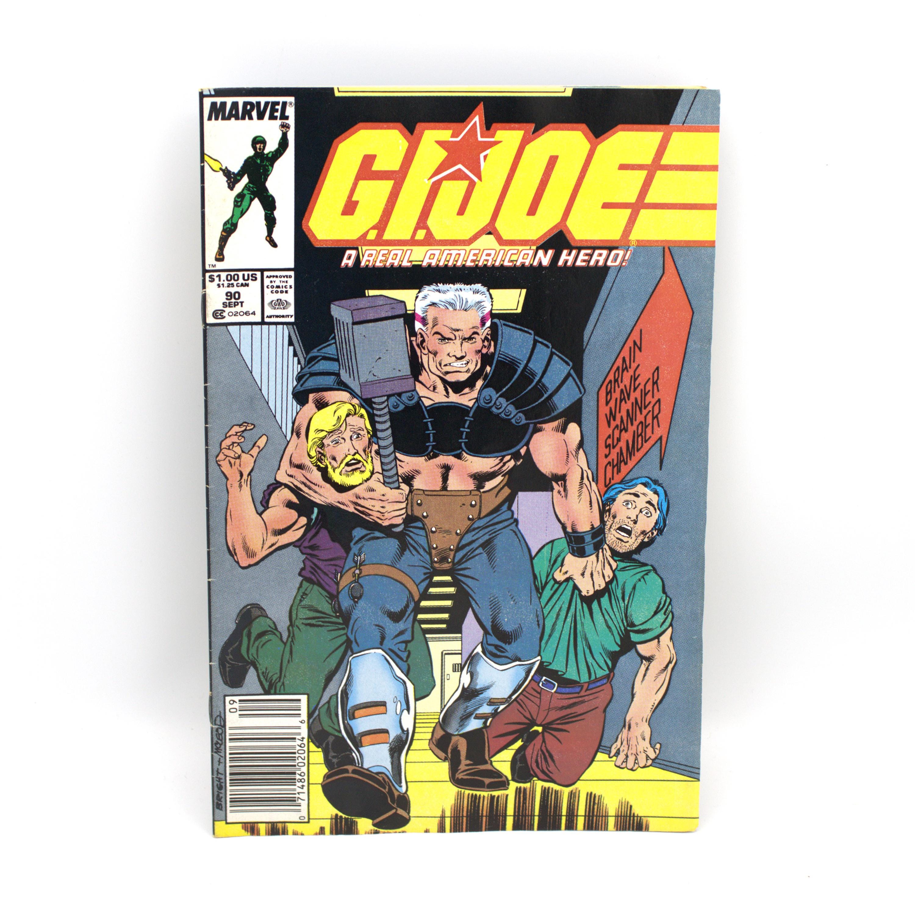 Vintage 1990 GI JOE Comic Book Issue 90 Sept 