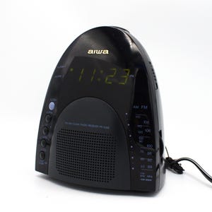 AIWA FM/AM CLOCK RADIO FR-N330 本体　★レトロ Aiwa Clock Radio - Etsy