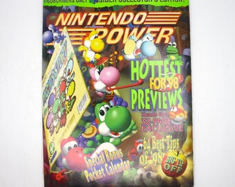 Nintendo Power 1998 Issue Yoshi's Story Duke Nukem WCW Diddy Kong