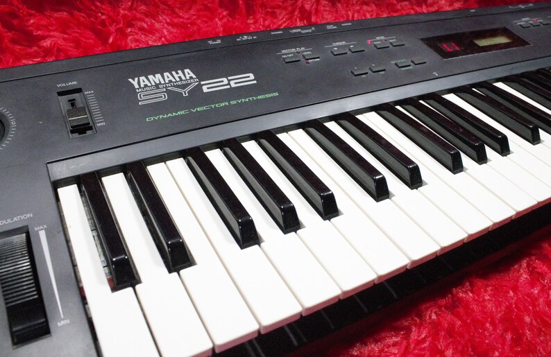 Vintage Yamaha Synthesizer SY22 Dynamic Vector Synthesis Pitch Etsy