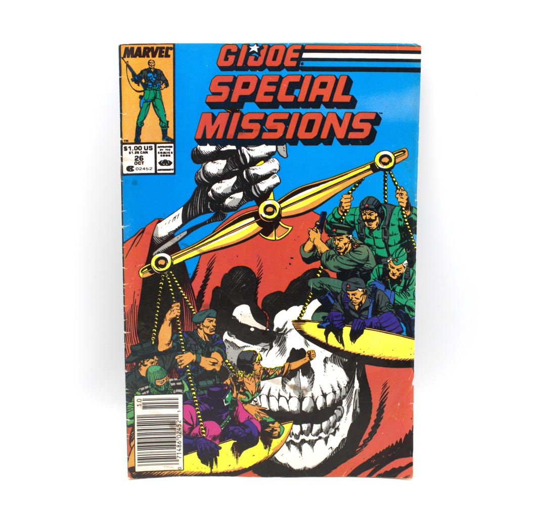 Vintage 1989 GI JOE Comic Book Issue 26 Oct 