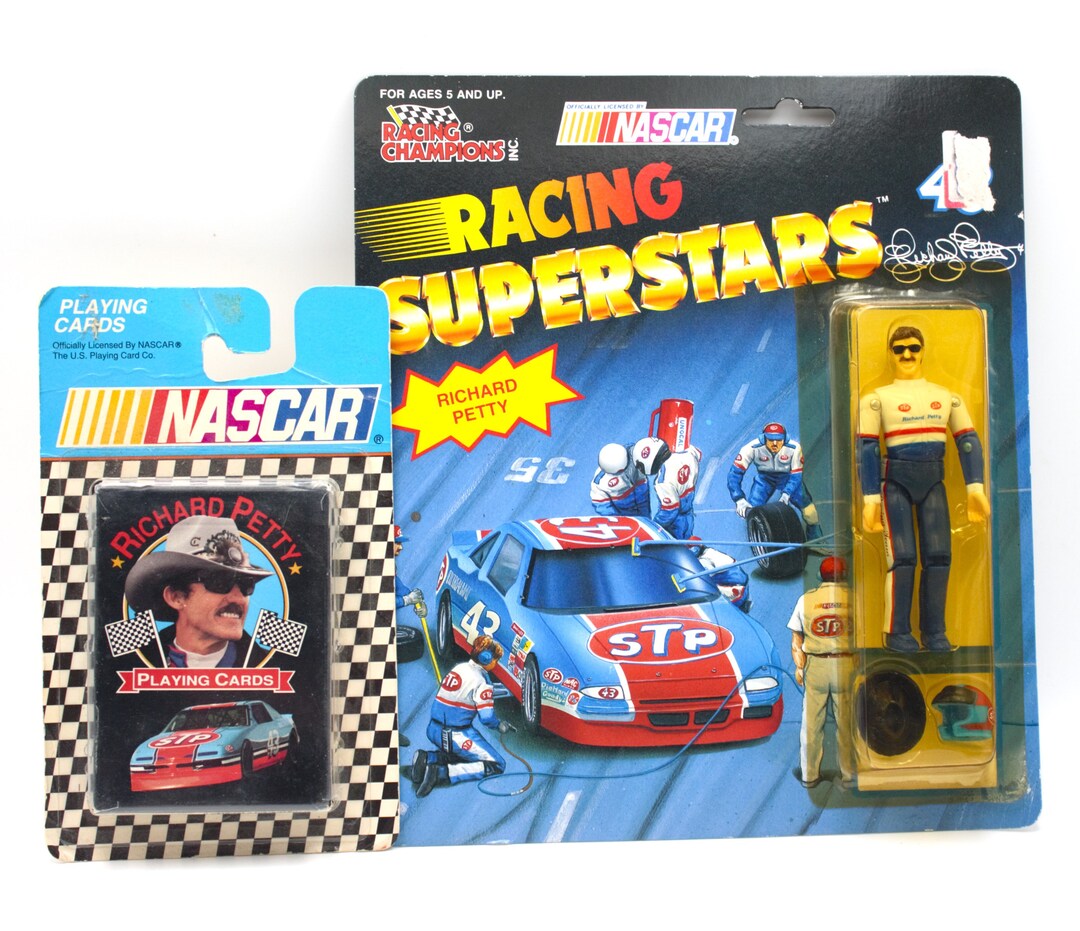 トランプ richard petty playing card Vintage Richard Petty NASCAR Playing Cards Deck Poker US