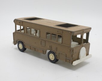 Vintage 1970s Tonka Tootsietoy Camper Die Cast Toy Truck Metal