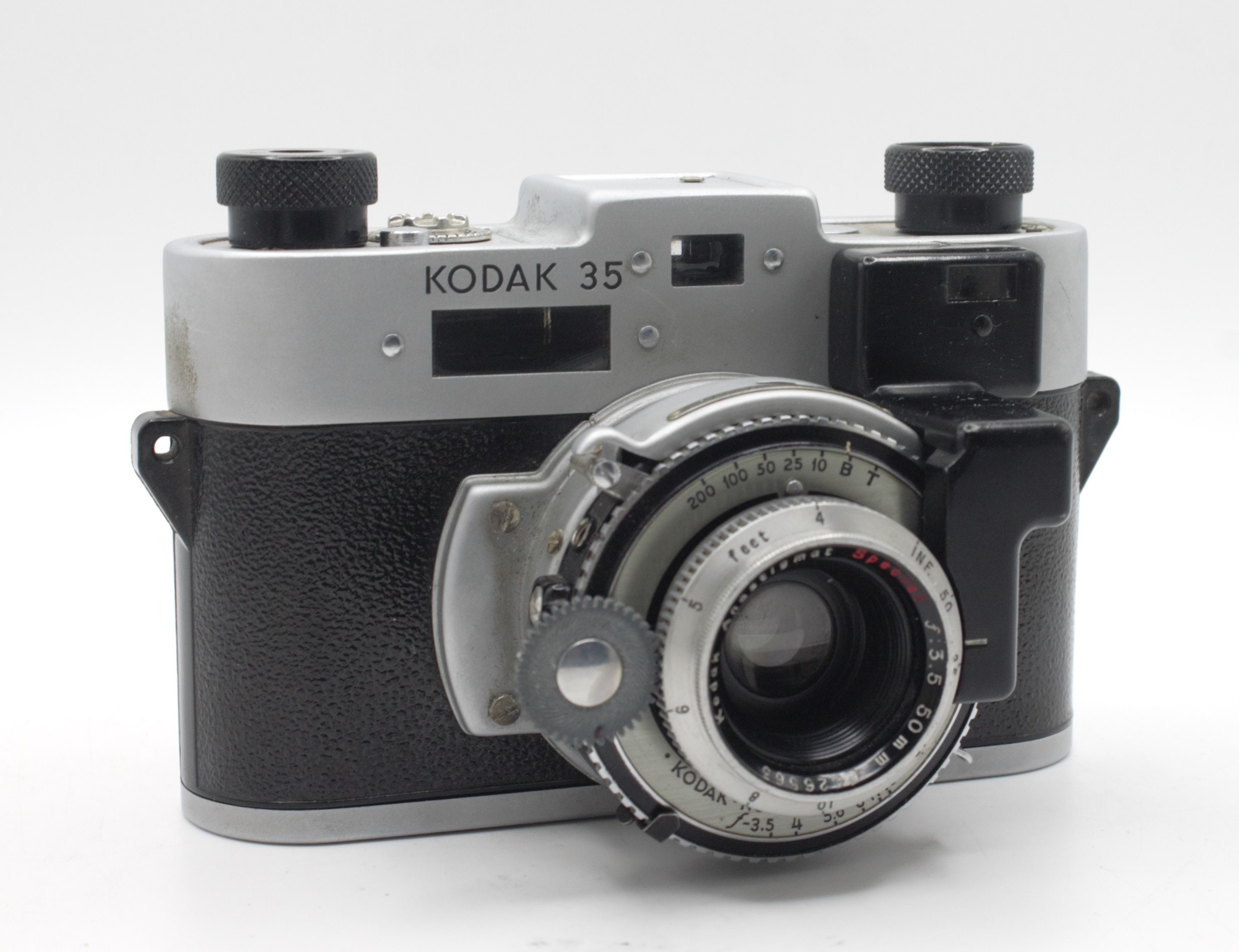Vintage Kodak 35 Camera Roll Film Photography Steel Aluminum