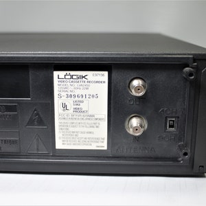 Vintage VCR Cassette Tape Recorder Player VHS Audio Video Recorder on ...