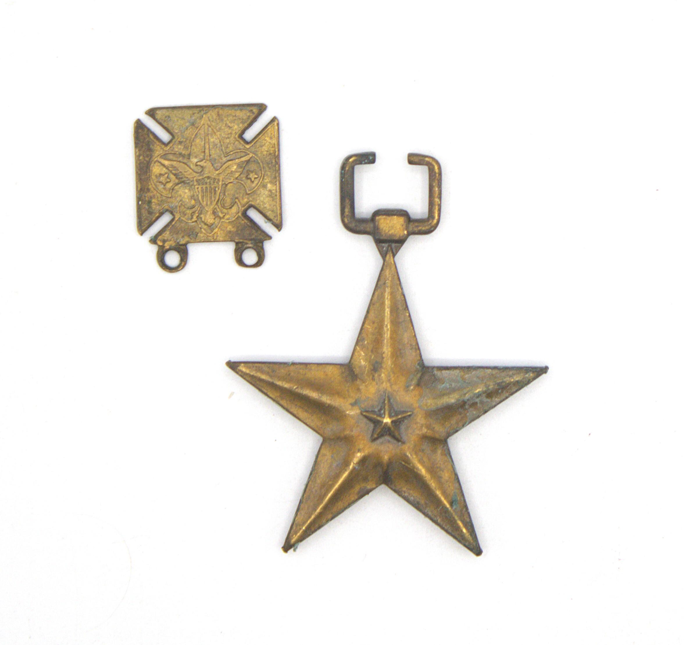 Vintage 1940s-50s Bronze Star Medal US Military Heroic or