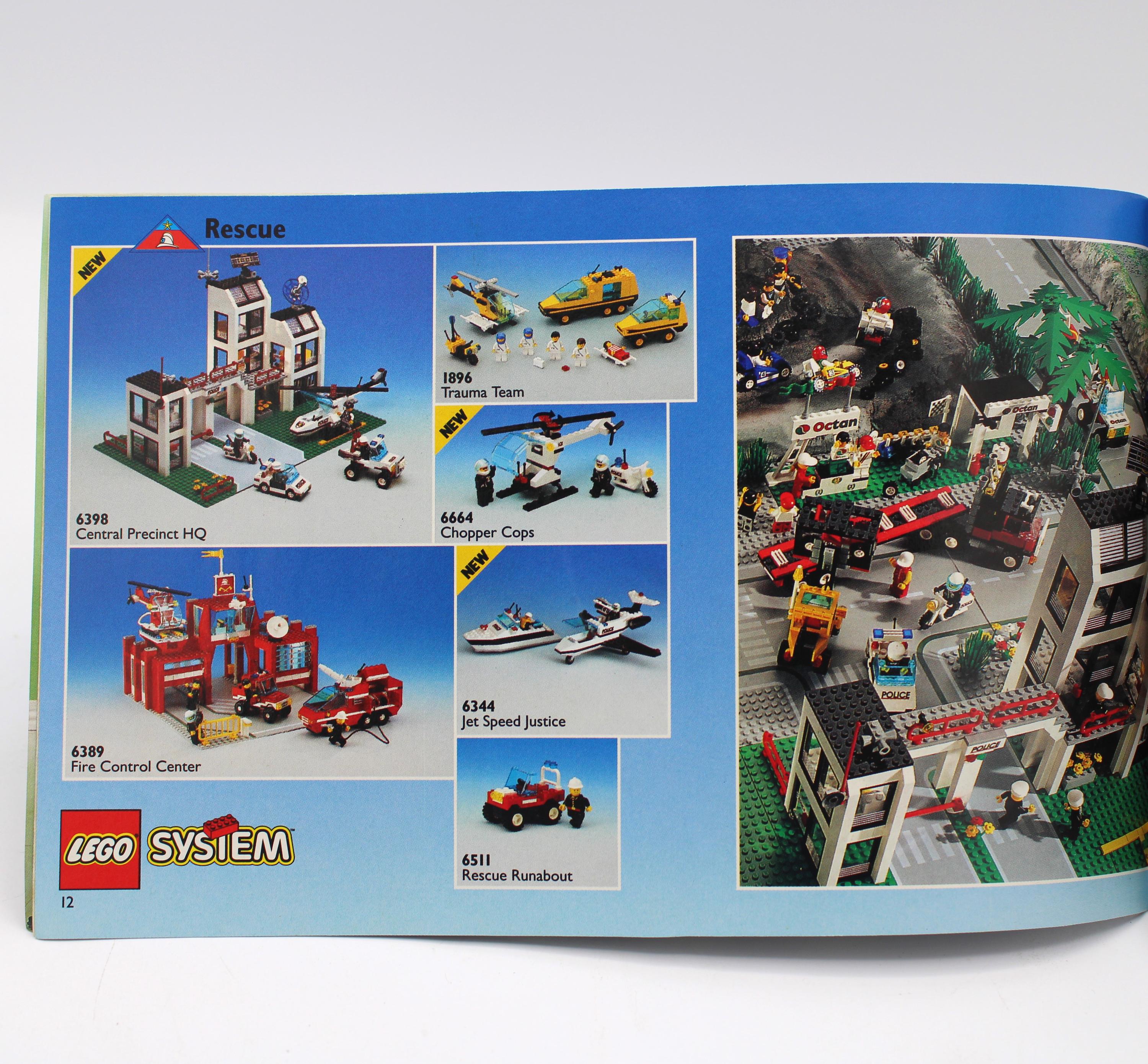 Vintage 1994 Lego Catalog Maniac Collector's Guide New Product