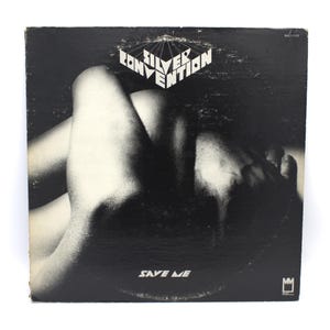 Vintage 1970s vinyl Silver Convention 1975 album Save Me 70s funk rock pop group original recording 12&quot; stereo LP Midland Int. Records
