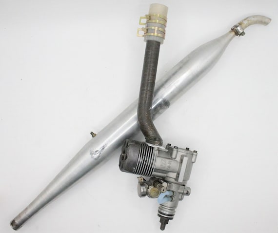 Vintage YS 61-R Long Stroke Fuel Injected 2 Cycle With Tuned Pipe