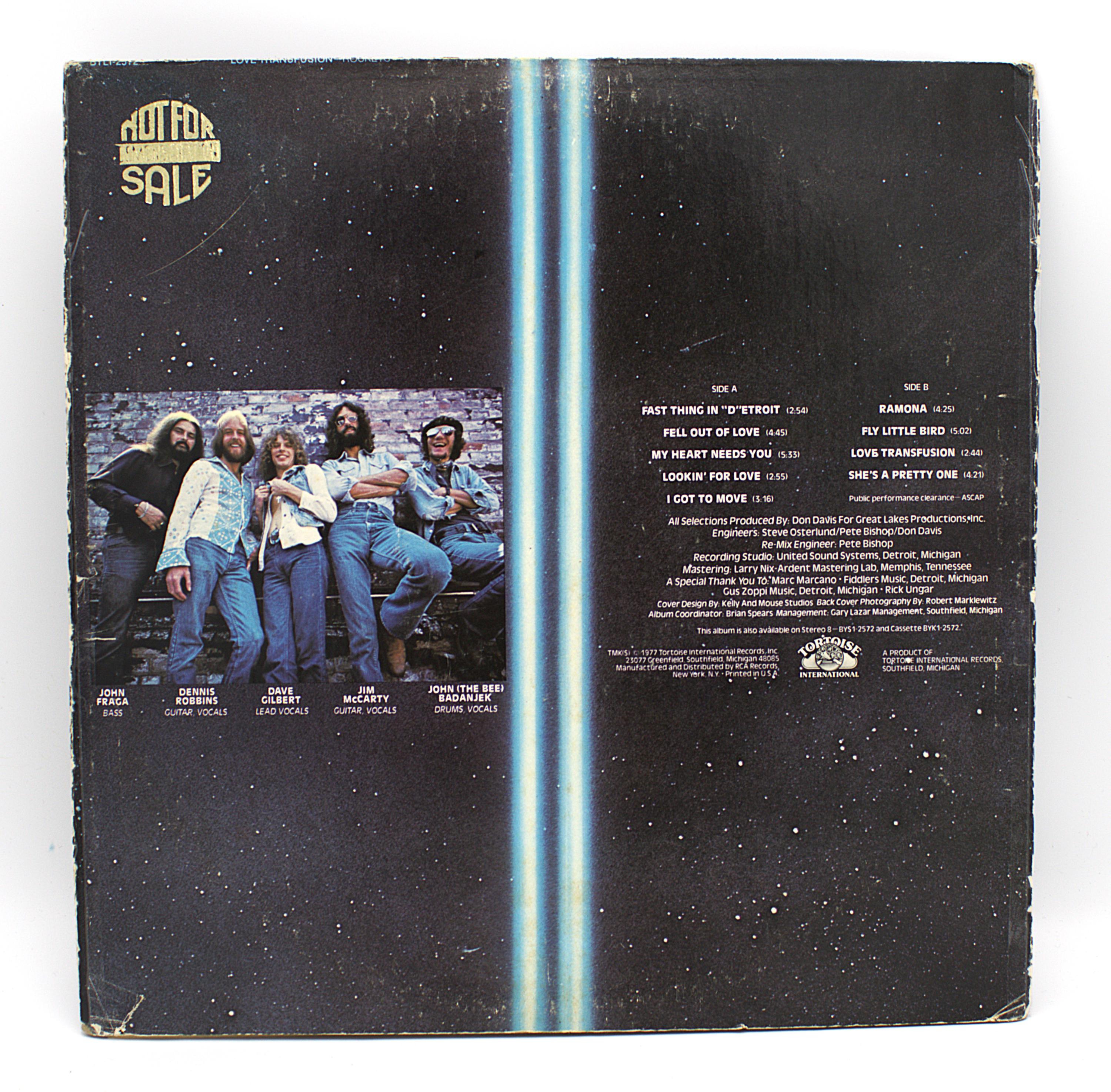 70sVintageDenver Rockets激レアタンク 1週間限定出品 Vintage 70s Vinyl Rockets Love Transfusion 1977 Album Lovin' Rock