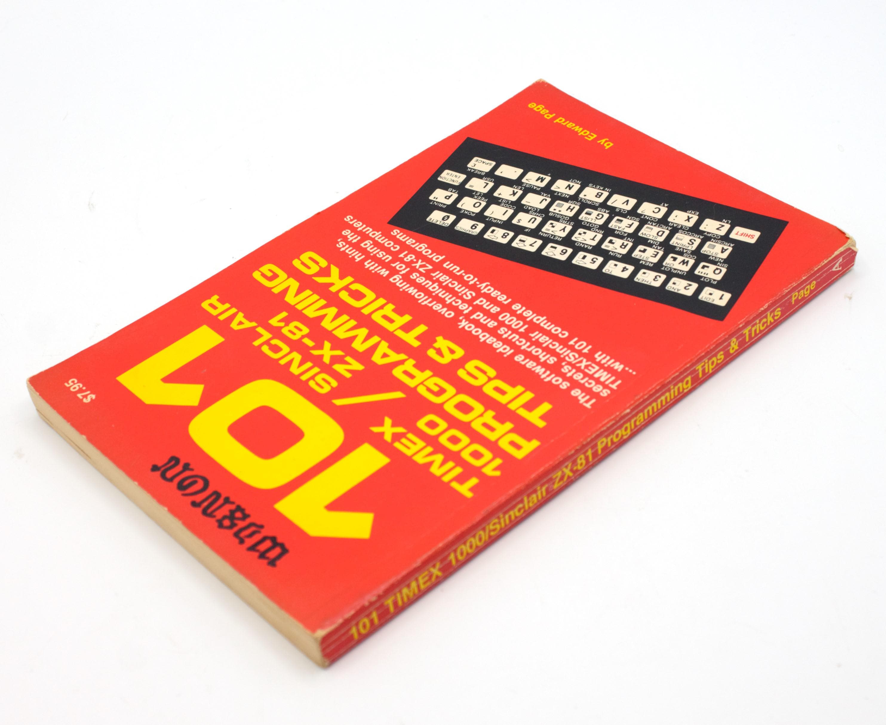 Vintage Timex Sinclair Computer Programing Book 101 - Etsy