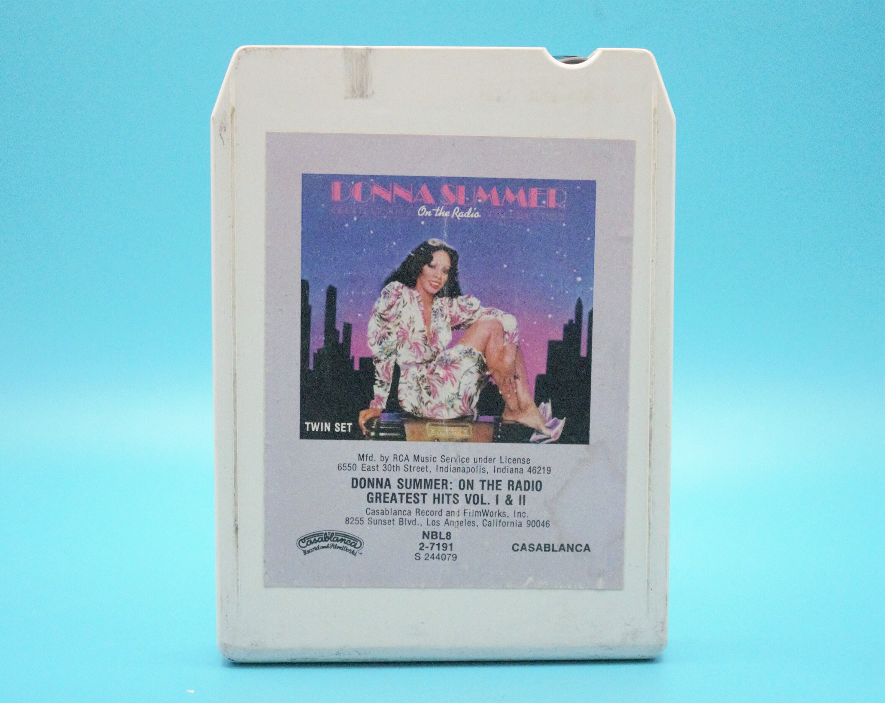 Vintage 70s 8-Track Donna Summer On the Radio Greatest Hits Vol I