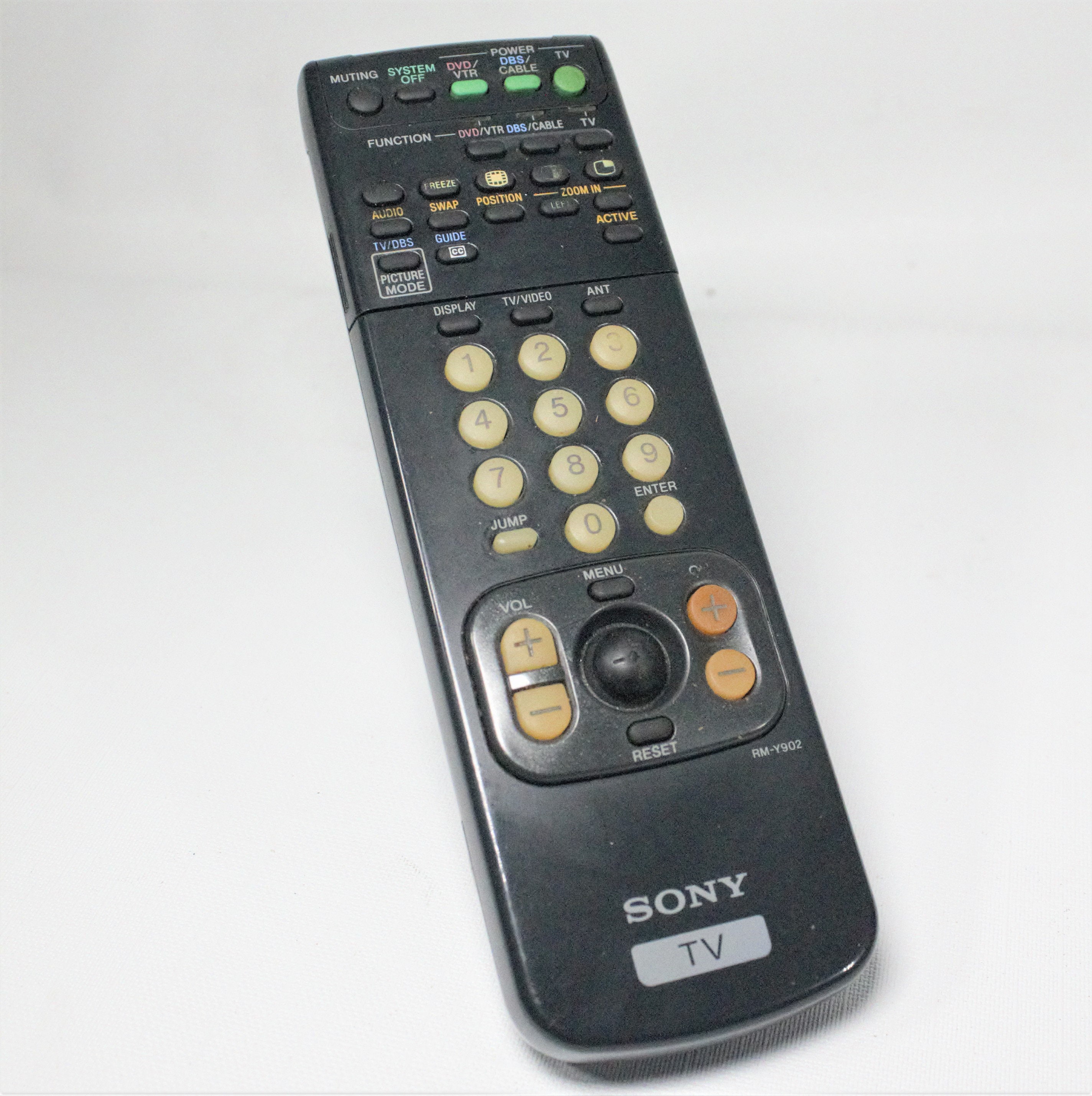 sony crt tv remote