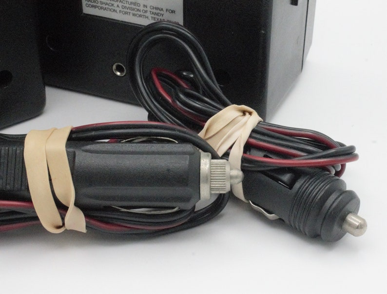 Vintage Radio Shack Powered Speaker Booster Set of 2 CB Auto Etsy