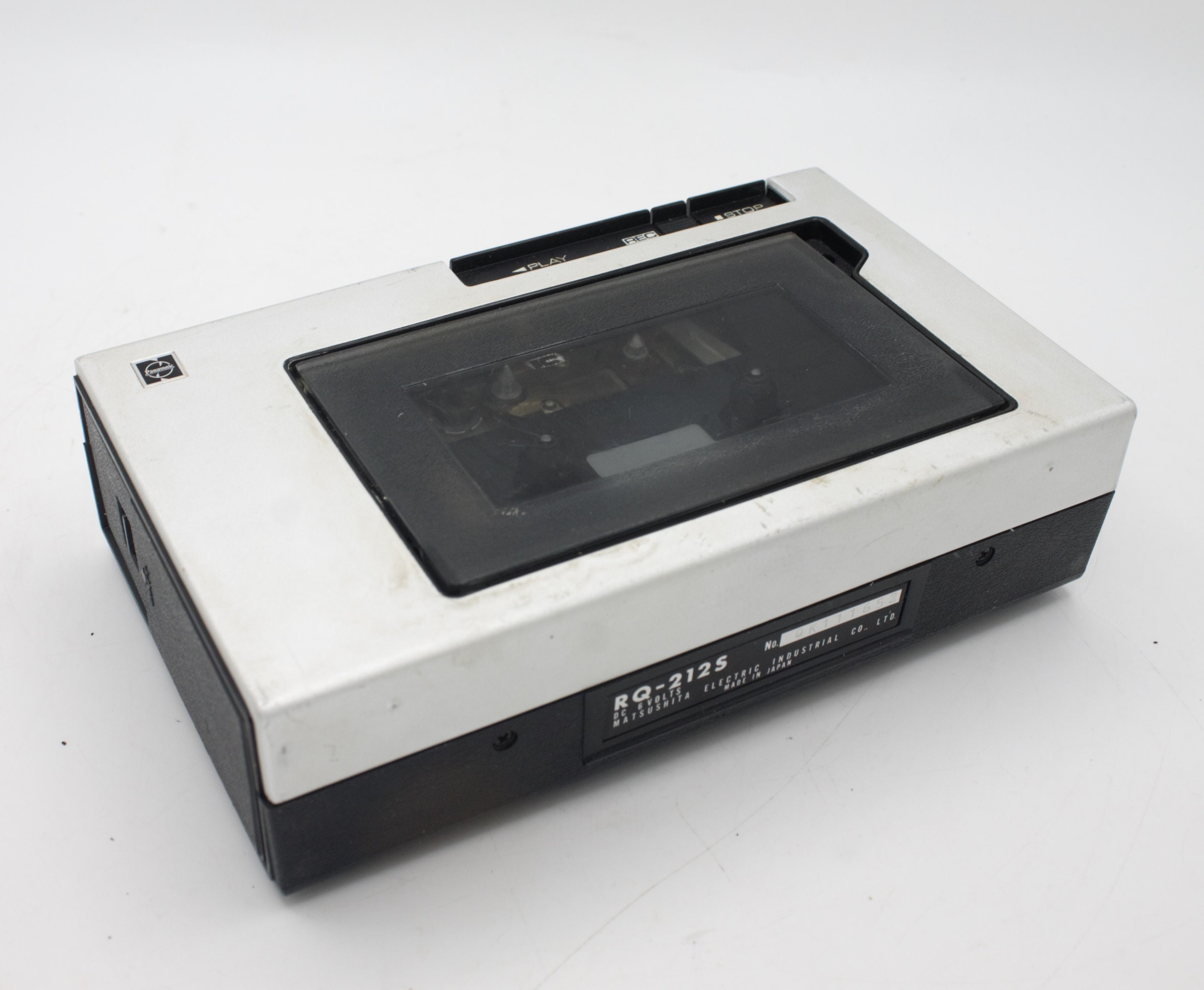 Vintage Panasonic Cassette Tape Recording Audio Recorder
