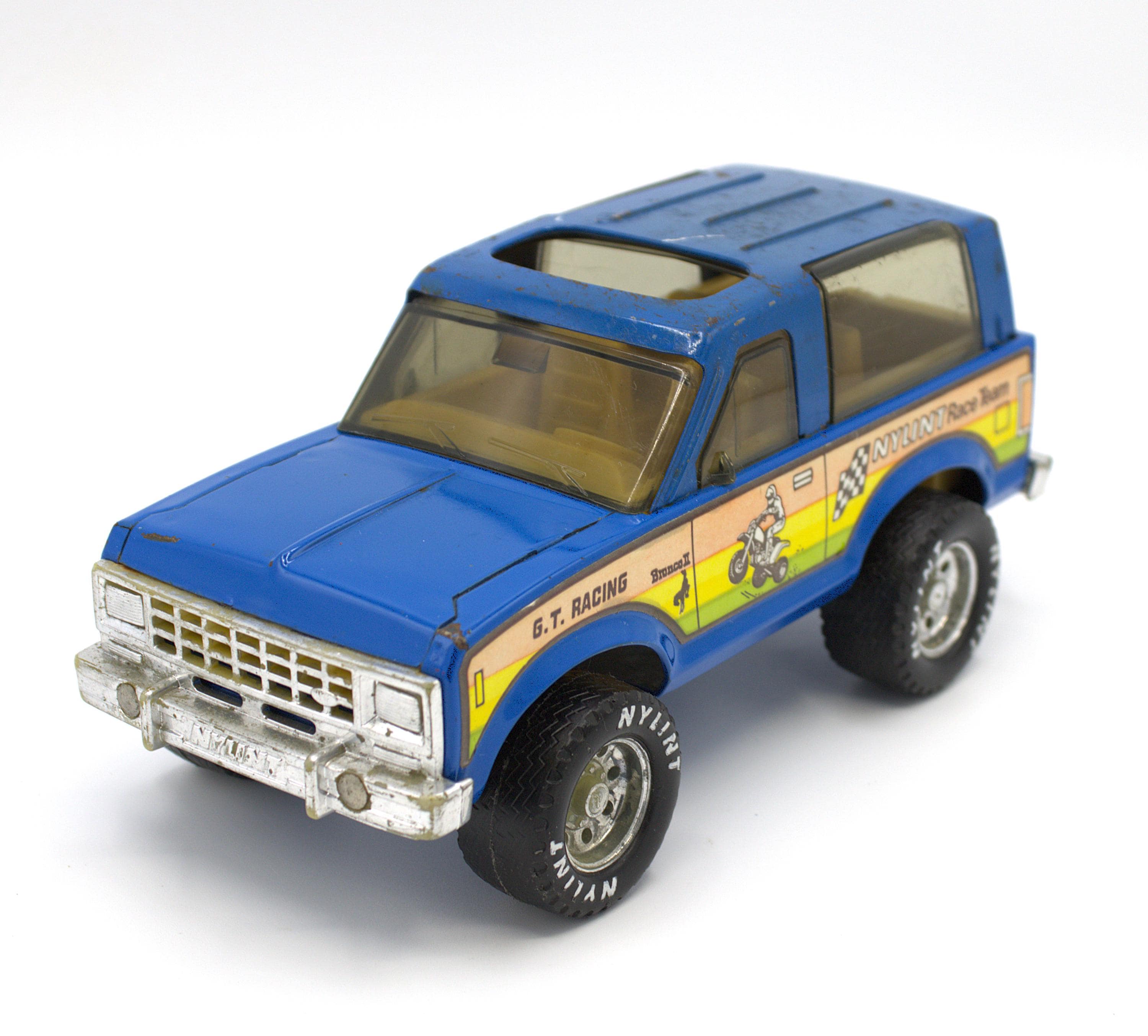 Vintage Ford Bronco II 80s Steel Toy Truck 4X4 Nylint Metal Muscle