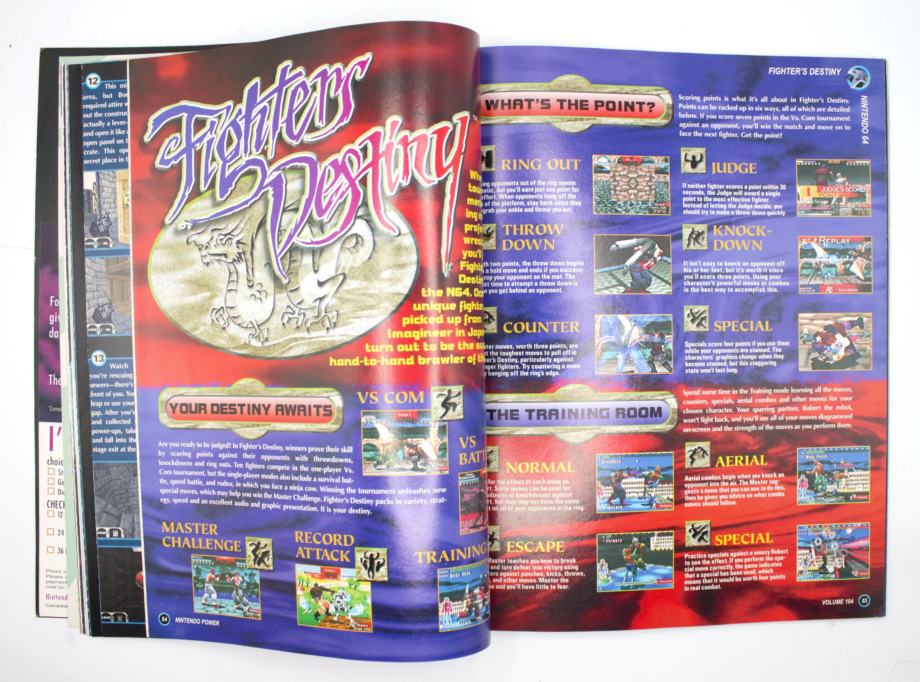 Nintendo Power 1998 Issue Yoshi's Story Duke Nukem WCW Diddy Kong