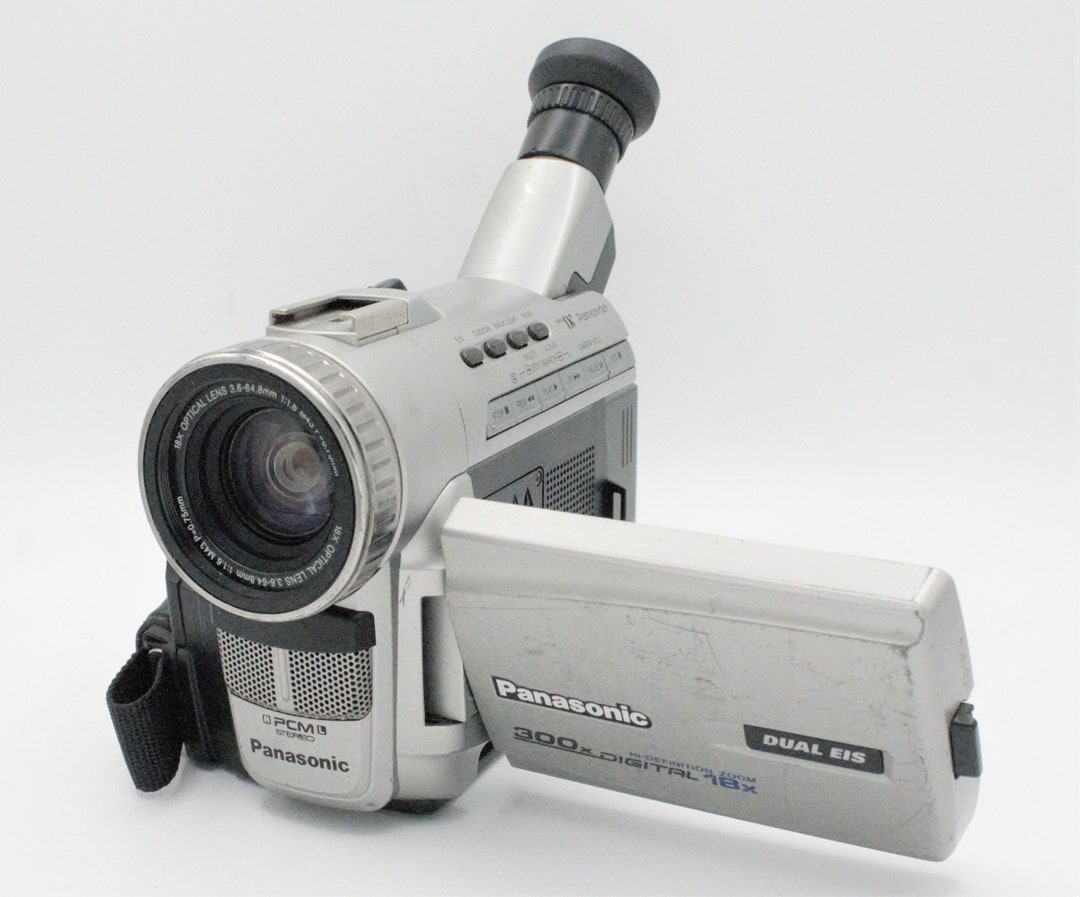 Vintage Panasonic Video Camera Micro Recorder Palmcorder 300x Etsy