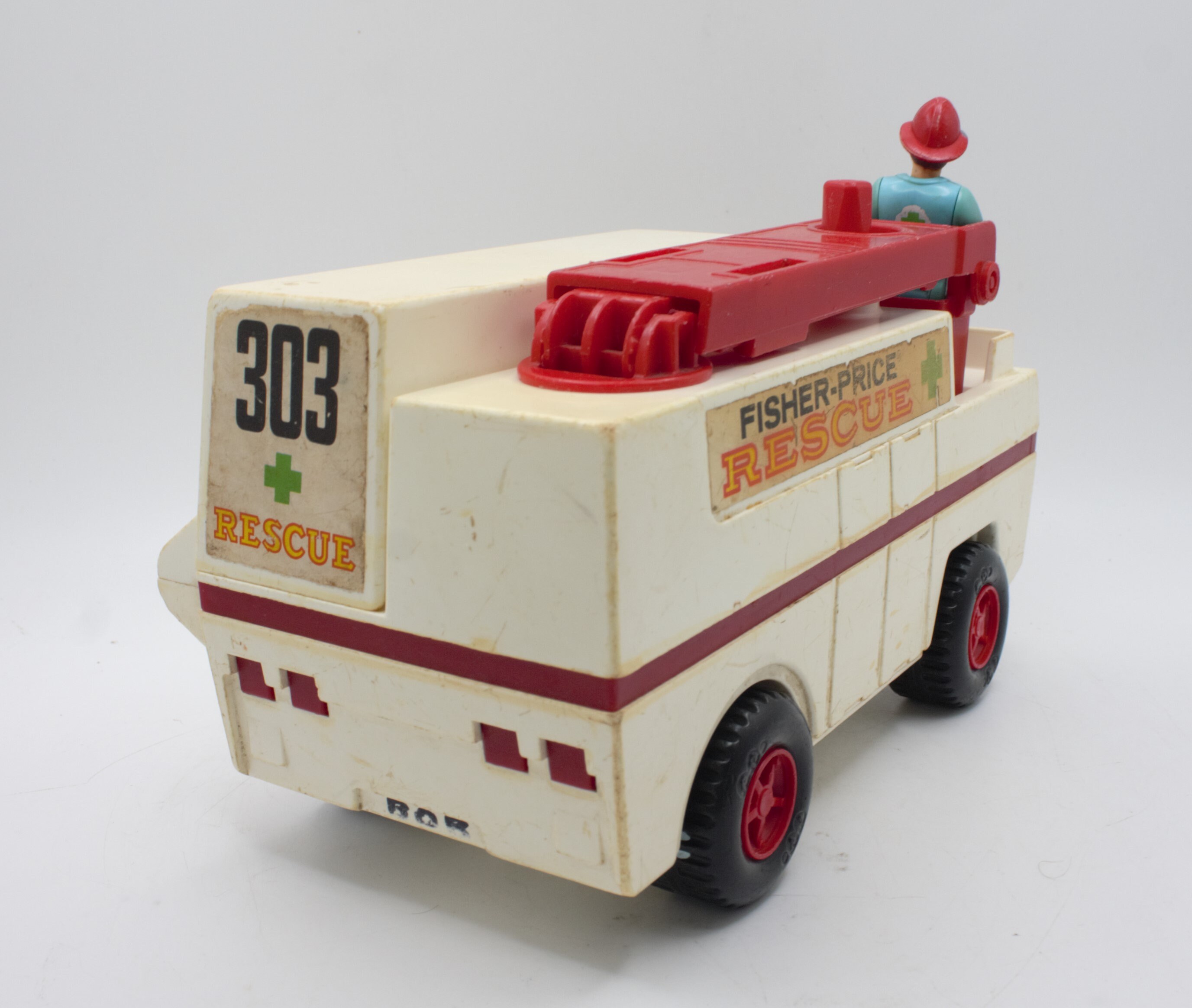Vintage 1970s Fisher Price Rescue Set EMS Emergency Medical Rescue