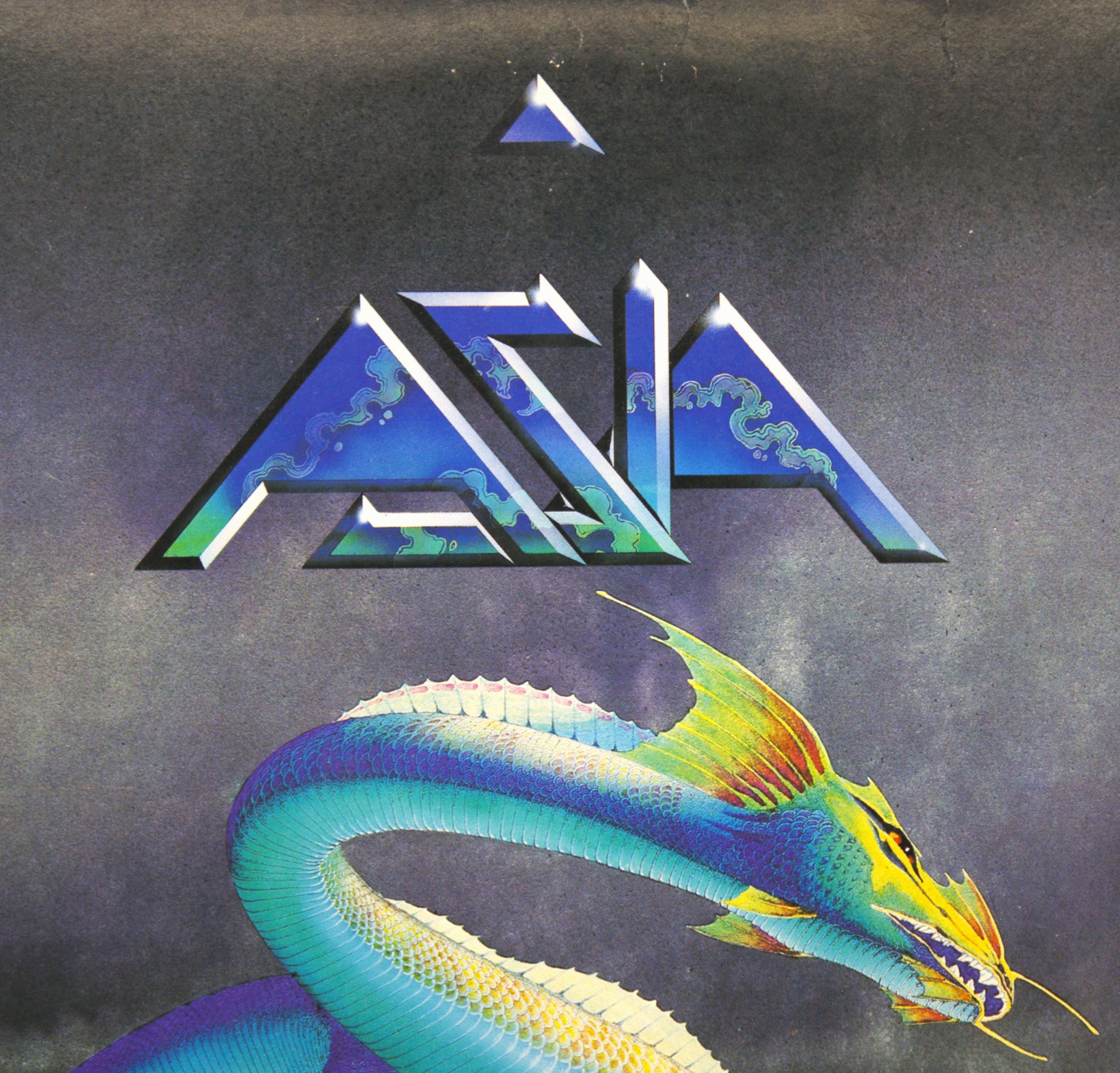 Vintage 1980s Vinyl Asia 1982 Debut Dragon Album Classic 80s Rock