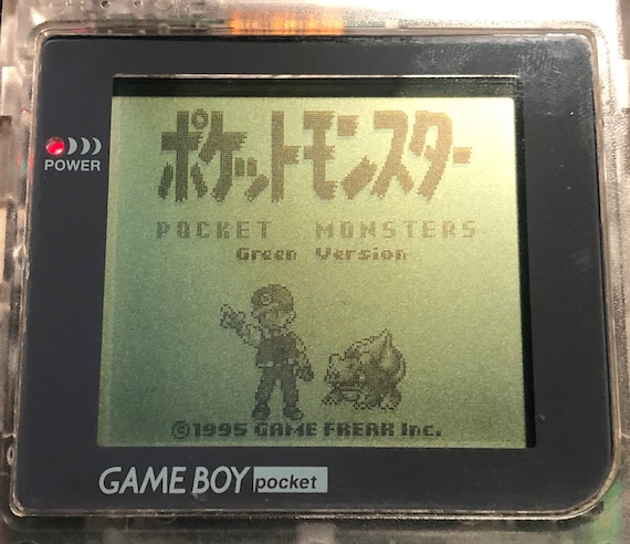 Vintage 1990s Pokémon Nintendo Game Boy Game Cartridge