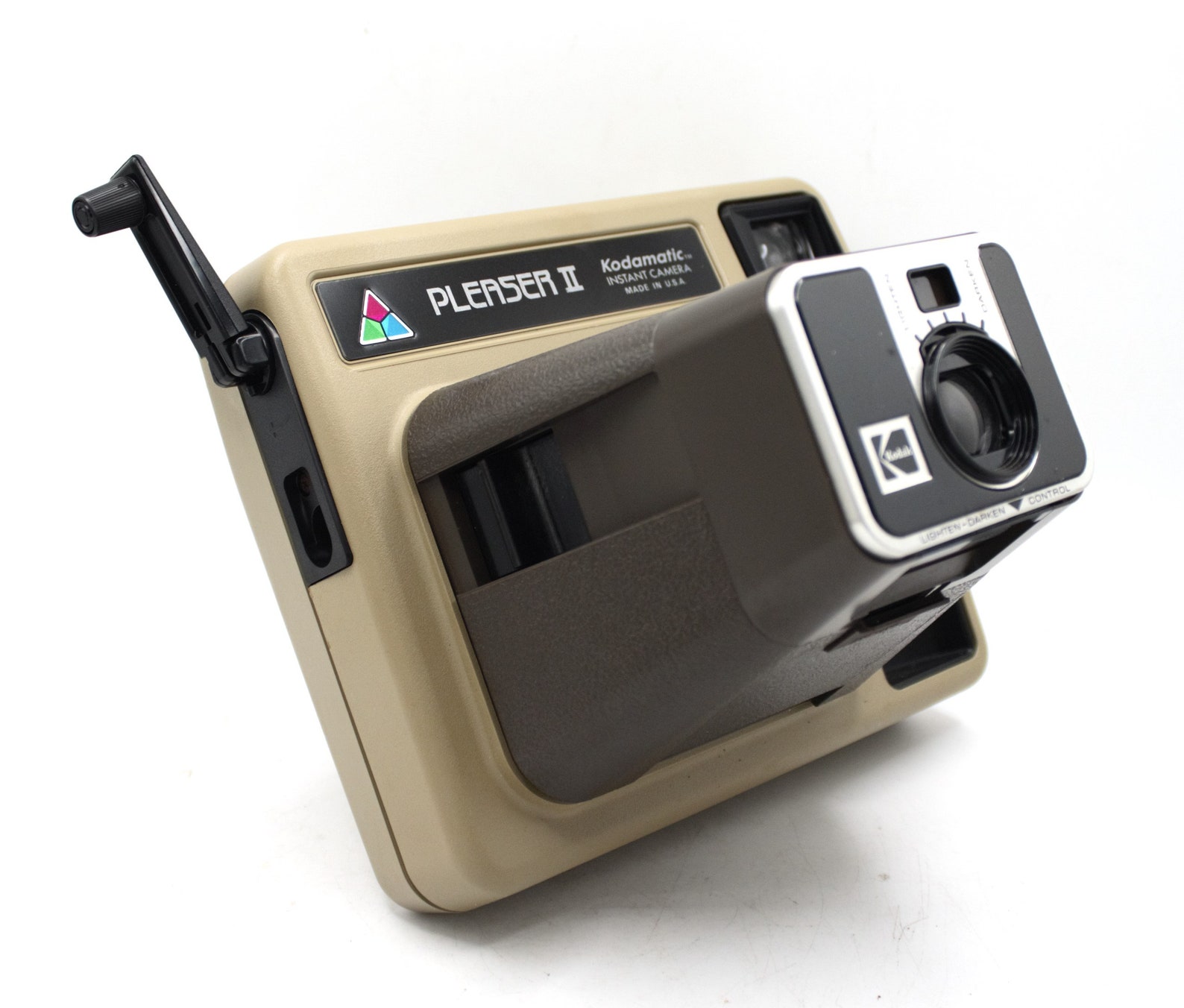 ancien appareil Photo kodak pleaser instant camera avec notice vintage