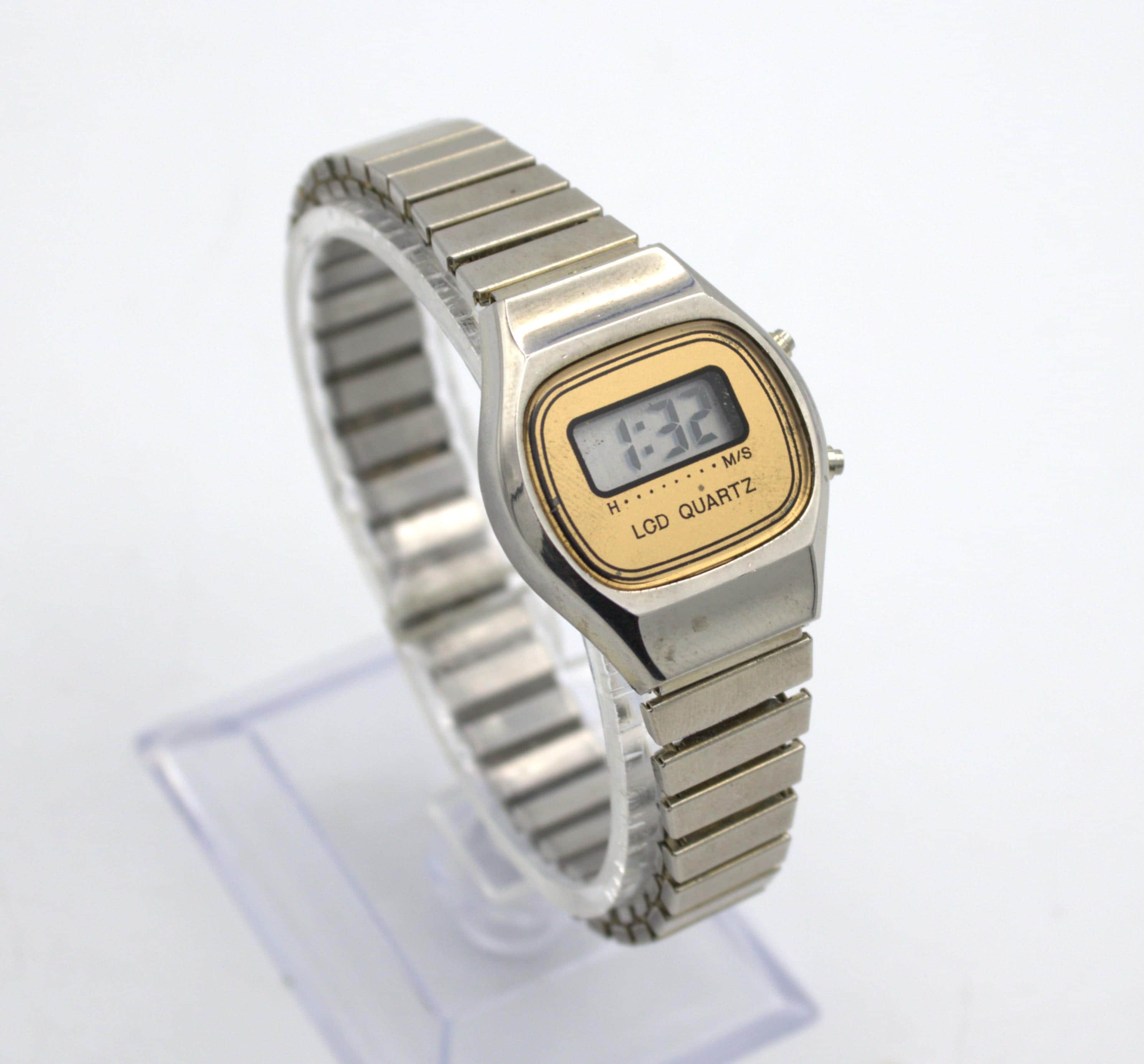 Digital Watches for Women Silver - Etsy