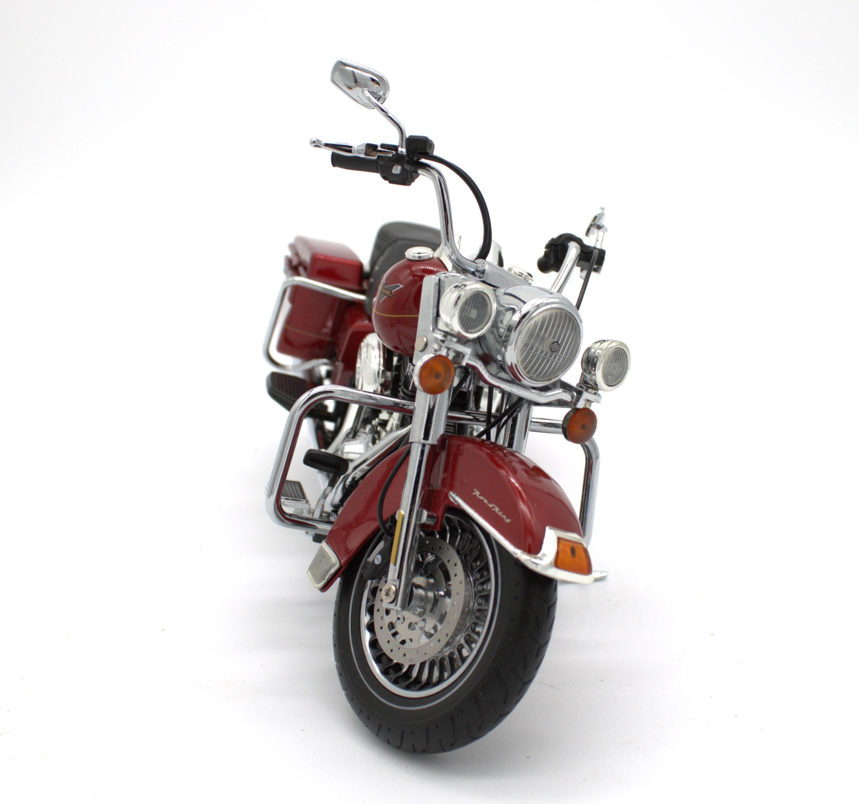 Vintage Harley Davidson Scale Model Motorcycle Die Cast Very High