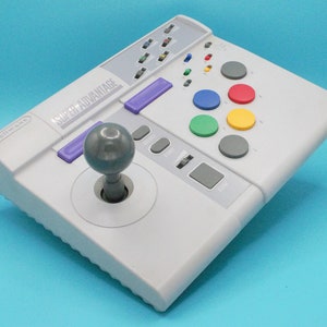 Vintage Super Nintendo Game Controller SNES Advantage Arcade