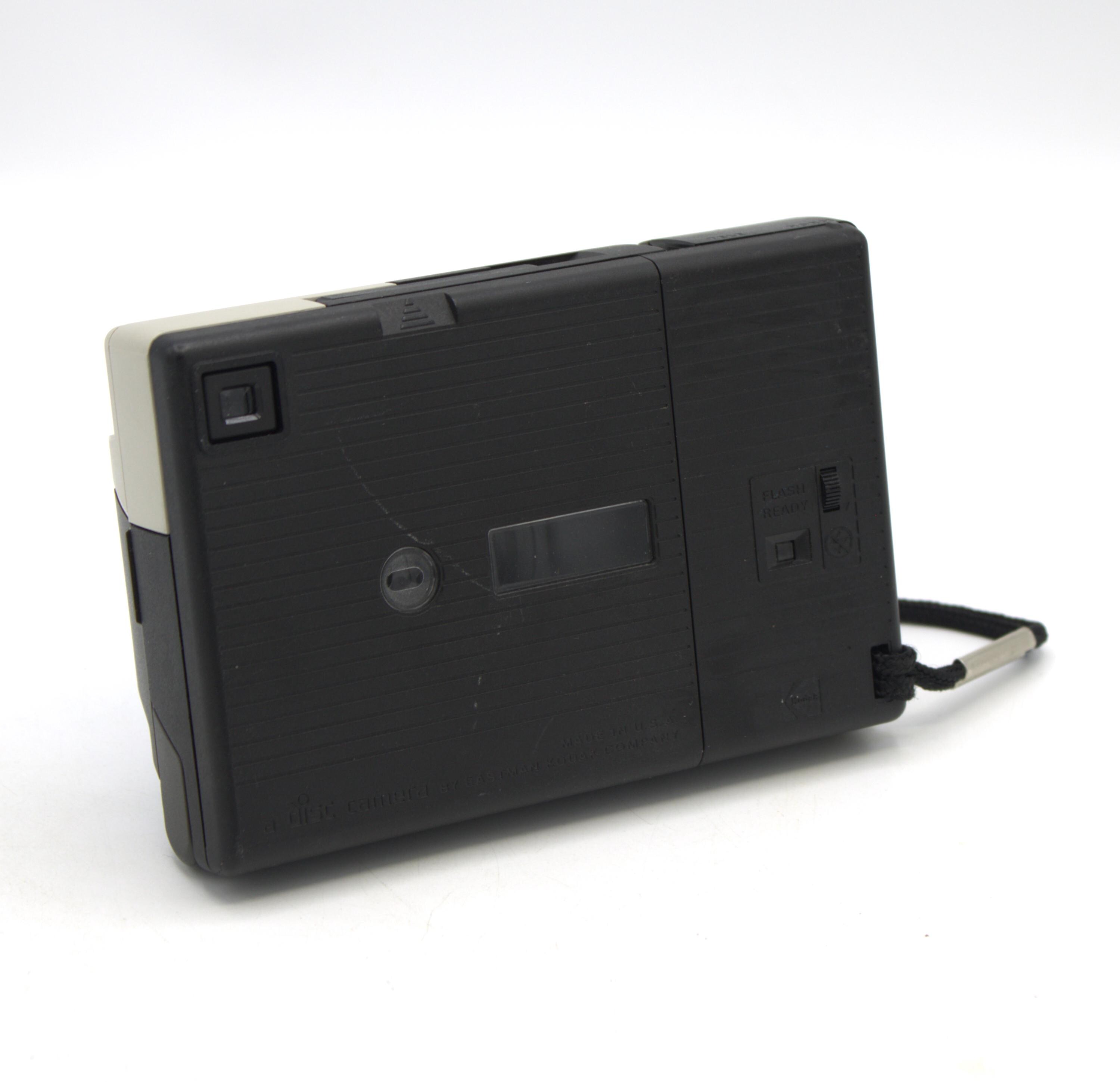 Vintage 1970s Kodak Tele-disk Disc Film Camera Built in Flash