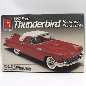 57 Ford Thunderbird Miniature Car - Etsy