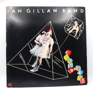 Vintage 1970s vinyl Ian Gillan Band Child In Time gatefold album 70s hard rock 12&quot; stereo LP Polydor Oyster Records 1976