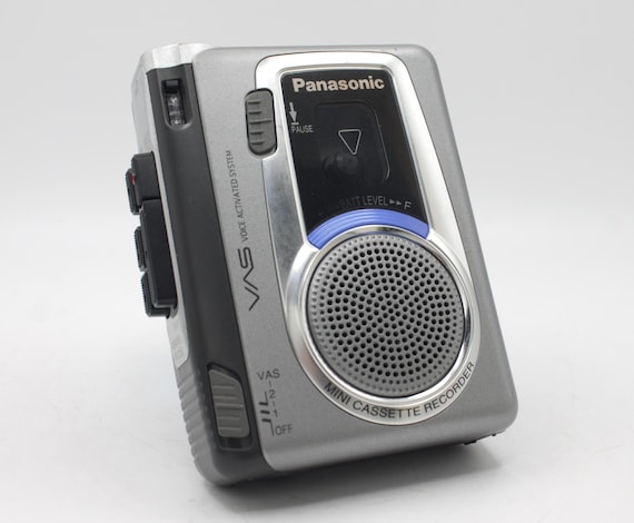 Vintage Panasonic Cassette Tape Recording Audio Recorder Vintage Panasonic Cassette Tape Recording Audio Recorder