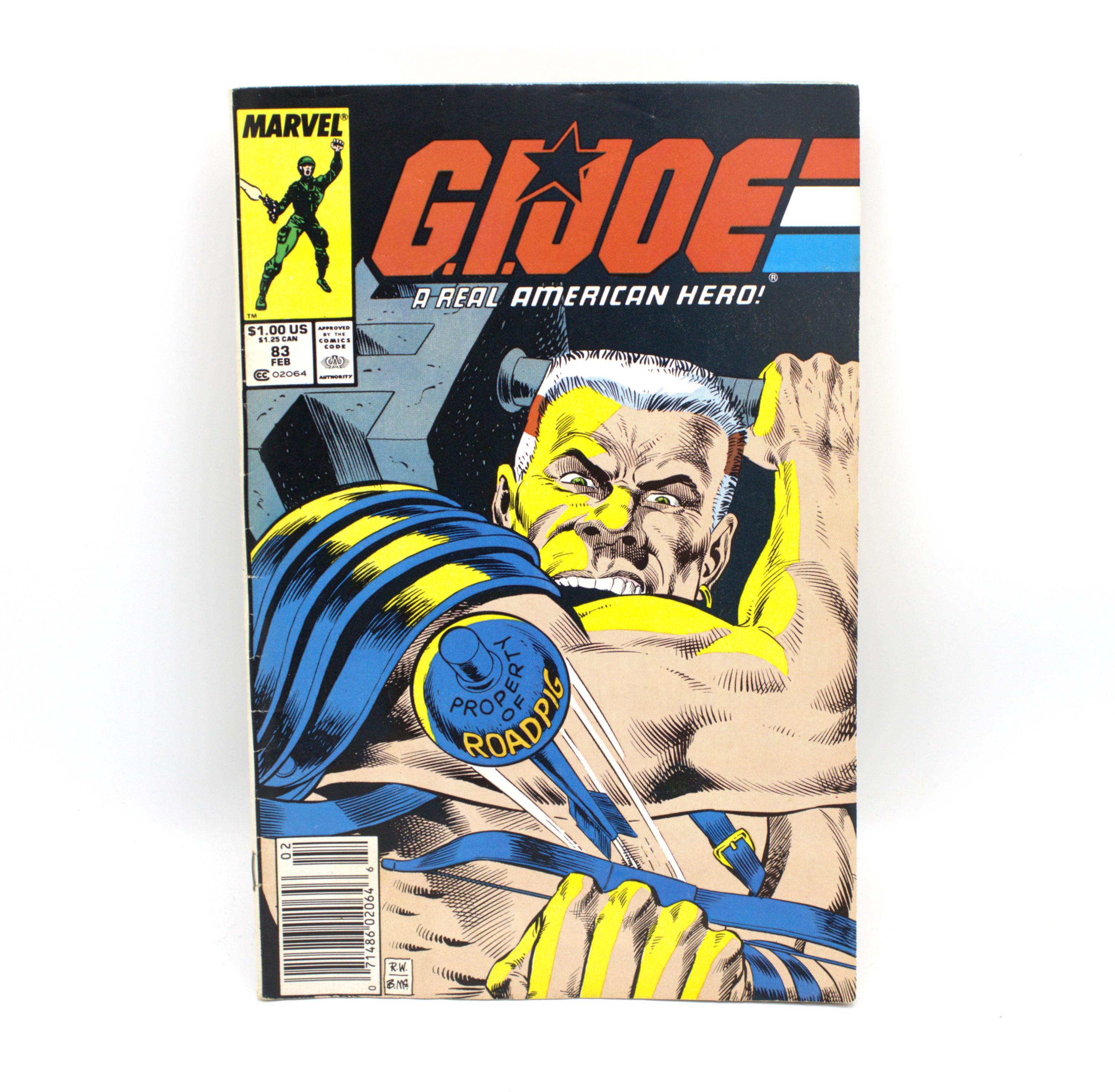 Vintage 1989 GI JOE Comic Book Issue 83 Feb 