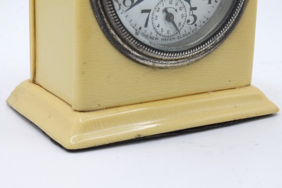 Vintage Alarm Clock the Junior Tattoo Movement Spring Wound